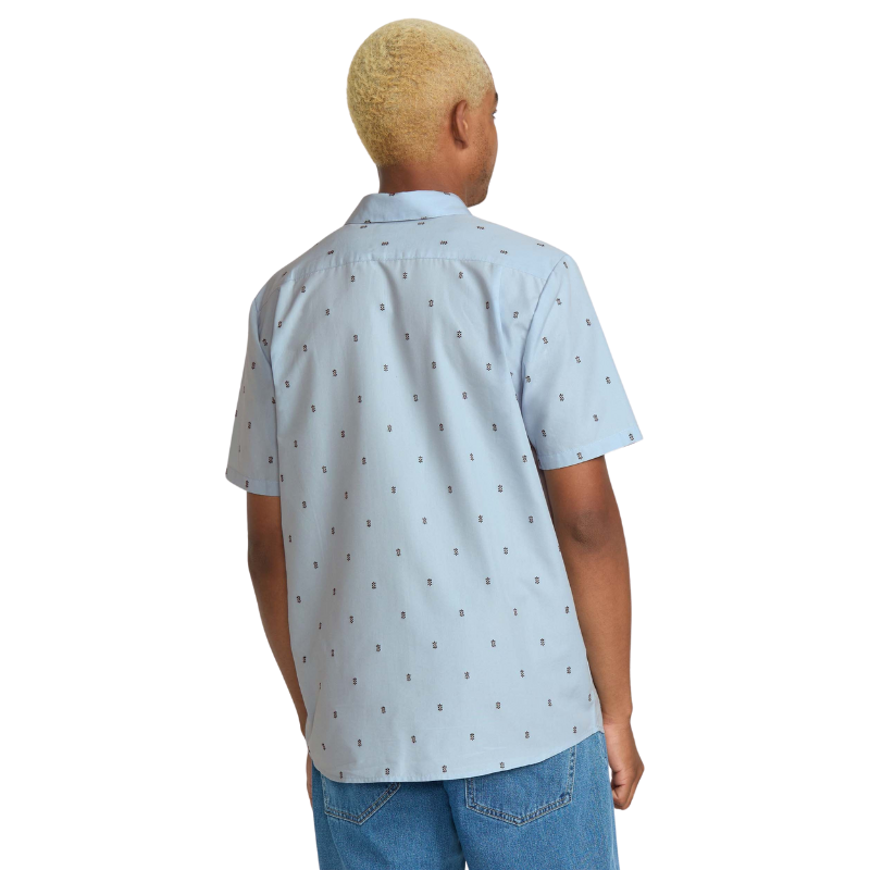 Volcom - Bankstone Short Sleeve - Shirt - Mens-Shirts-Volcom-S-Poolside-Spunkys Surf Shop LLC
