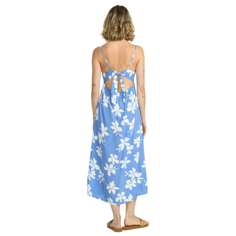 Volcom - Coco Ho Midi - Dress - Women-Dresses-Volcom-S-Deep Water-Spunkys Surf Shop LLC