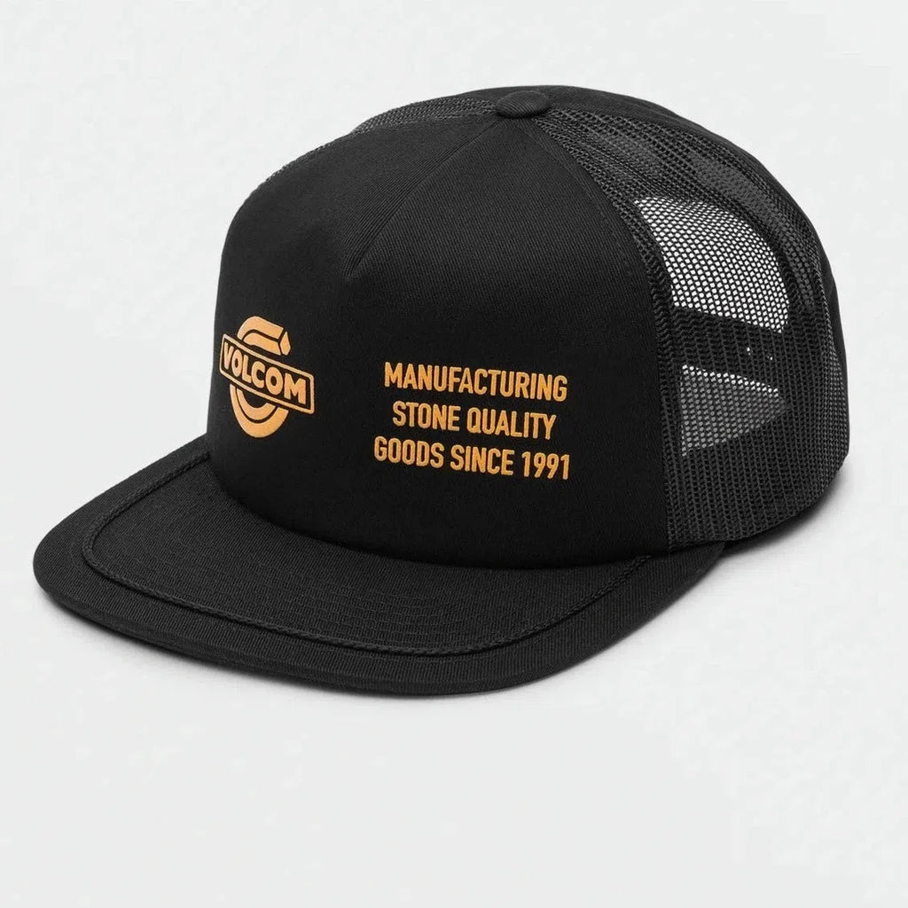 Volcom - Crate Freight Cheese - Hats - Men-Hats-Volcom-O/S-Mens-Black-Spunkys Surf Shop LLC