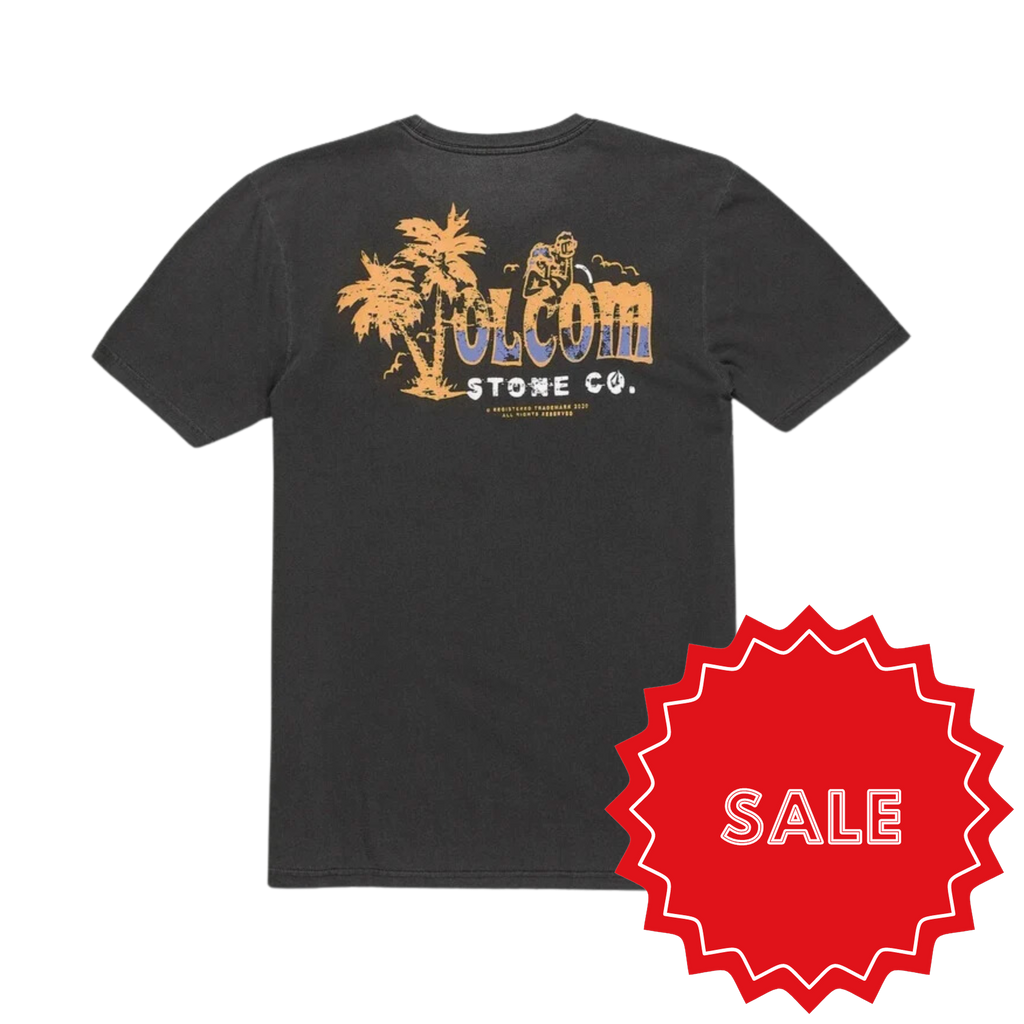Volcom - Free Ratical Short Sleeve - T-Shirt - Men-T-Shirts-Volcom-S-Men-Black-Spunkys Surf Shop LLC
