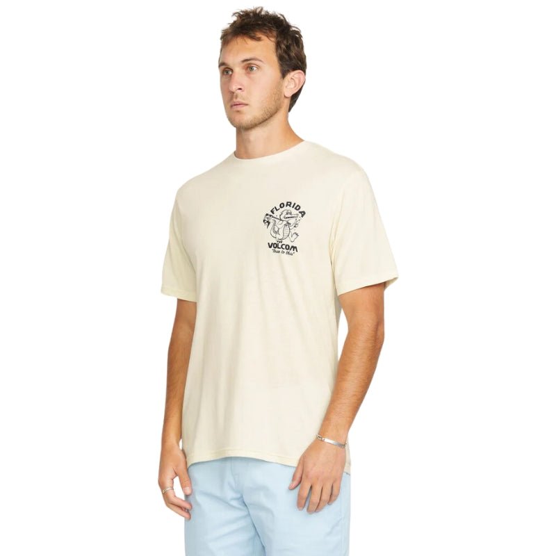 Volcom - Gatornation Short Sleeve - Tee - Mens-Tees-Volcom-Off White Heather-S-Spunkys Surf Shop LLC