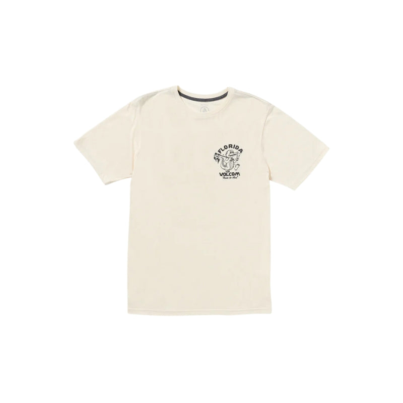 Volcom - Gatornation Short Sleeve - Tee - Mens-Tees-Volcom-Off White Heather-S-Spunkys Surf Shop LLC