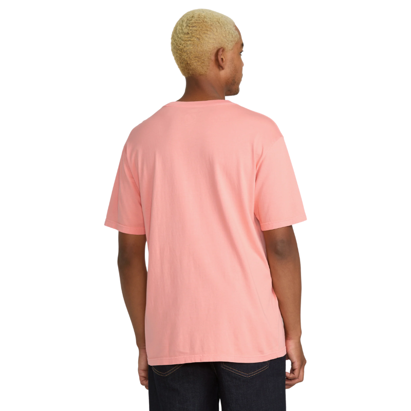 Volcom - Groovin Short Sleeve - Tee - Mens-Tees-Volcom-S-Peach Fuzz-Spunkys Surf Shop LLC