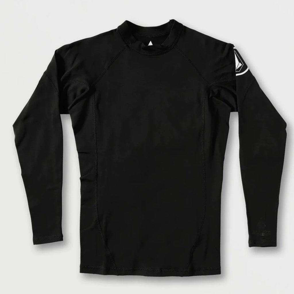 Volcom - Hotainer Long Sleeve - Rash Guards - Mens-Rash Guards-Volcom-XS-Mens-Black-Spunkys Surf Shop LLC