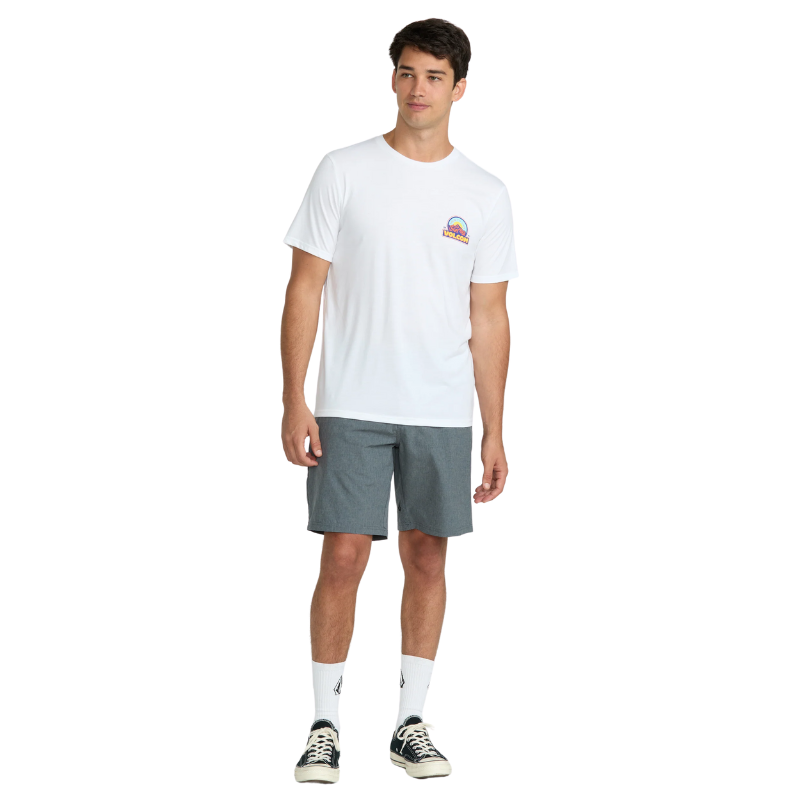 Volcom - Joythriller 19" Hybrid - Shorts- Mens-Shorts-Volcom-30-Dark Slate-Spunkys Surf Shop LLC