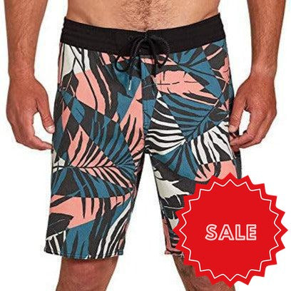 Volcom - Labrynth Stoney 19 - Board Shorts - Mens-Board Shorts-Volcom-30-Mens-Black-Spunkys Surf Shop LLC