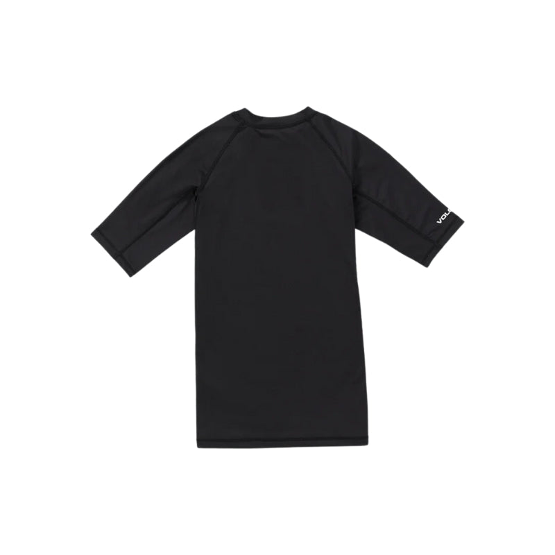 Volcom - Lido Short Sleeve - Lycra - Mens-Shorts-Volcom-Black-XS-Spunkys Surf Shop LLC