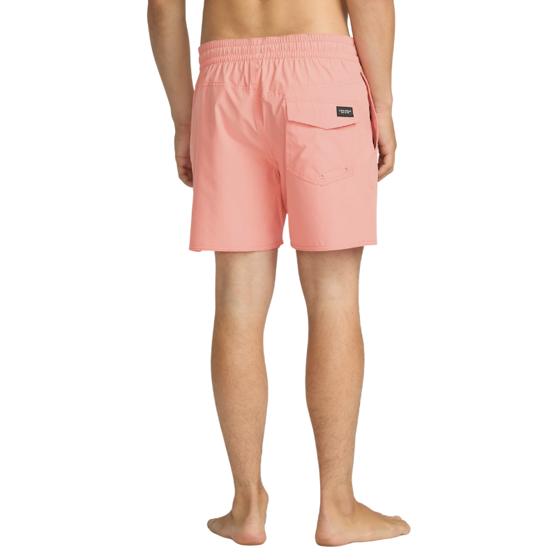 Volcom - Lido Solid 16" Trunks - Boardshorts - Mens-Board Shorts-Volcom-S-Peach Fuzz-Spunkys Surf Shop LLC