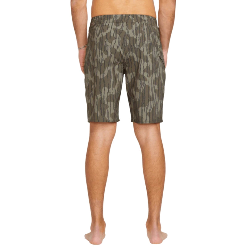 Volcom - Lido Solid Mod-Tech 20" - Boardshorts - Mens-Shorts-Volcom-Brindle-28-Spunkys Surf Shop LLC
