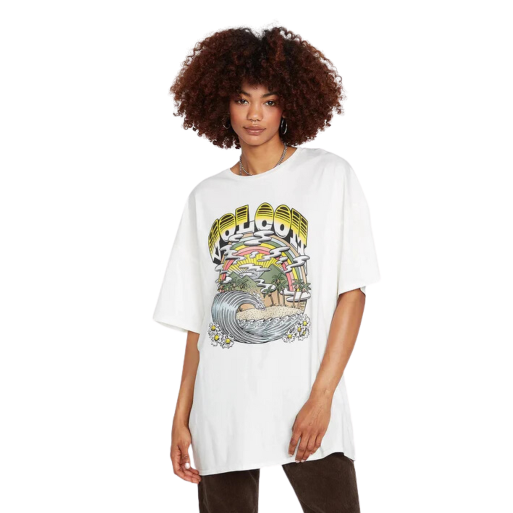 Volcom - Matt Adams My Guys - T-Shirts - Women-T-Shirts-Volcom-O/S-Womens-Star White-Spunkys Surf Shop LLC