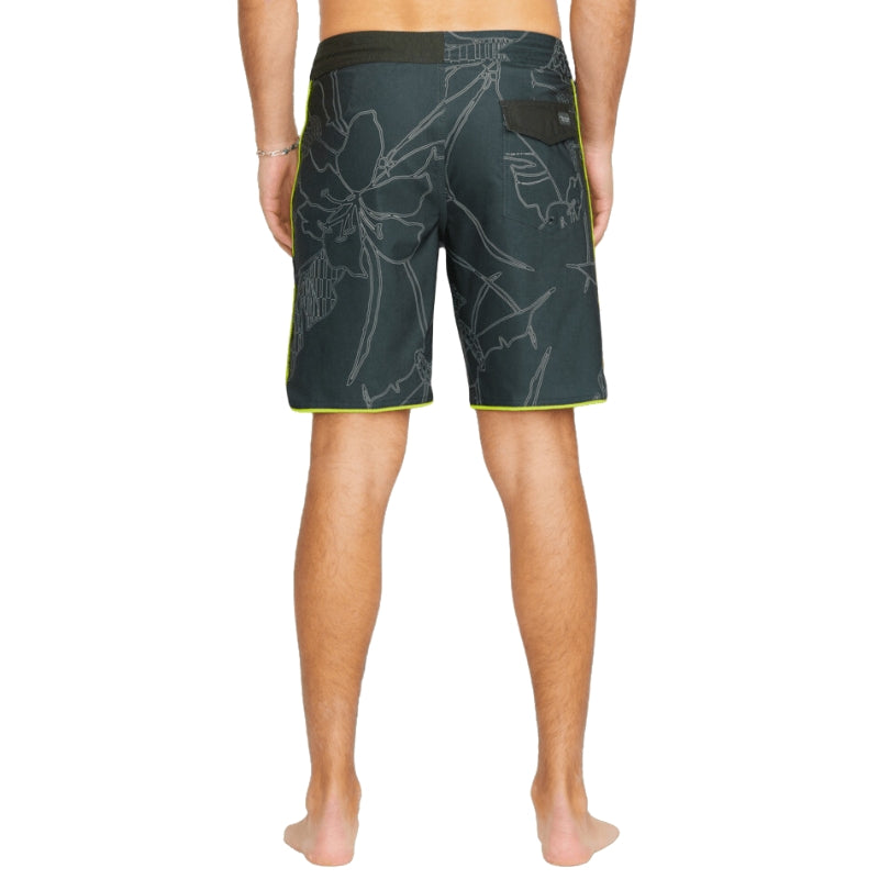 Volcom - Mister Fib Scallop Stoney - Boardshorts - Mens-Shorts-Volcom-Light Olive-28-Spunkys Surf Shop LLC