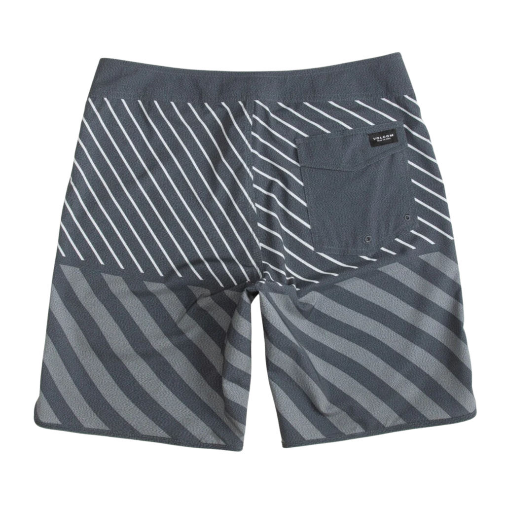 Volcom - Mod Quarta Scallop 20 - Men-Board Shorts-Volcom-28-Mens-Black-Spunkys Surf Shop LLC