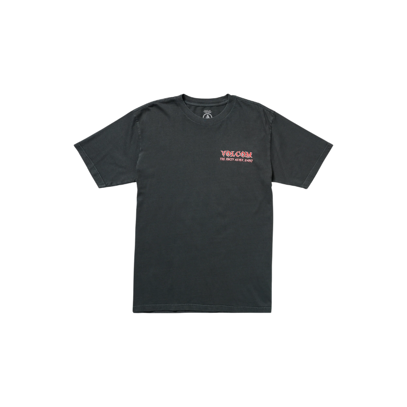 Volcom - Never Ends Short Sleeve - Tee - Mens-Tees-Volcom-S-Stealth-Spunkys Surf Shop LLC