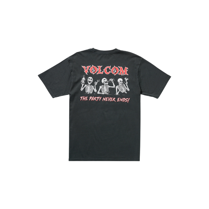 Volcom - Never Ends Short Sleeve - Tee - Mens-Tees-Volcom-S-Stealth-Spunkys Surf Shop LLC