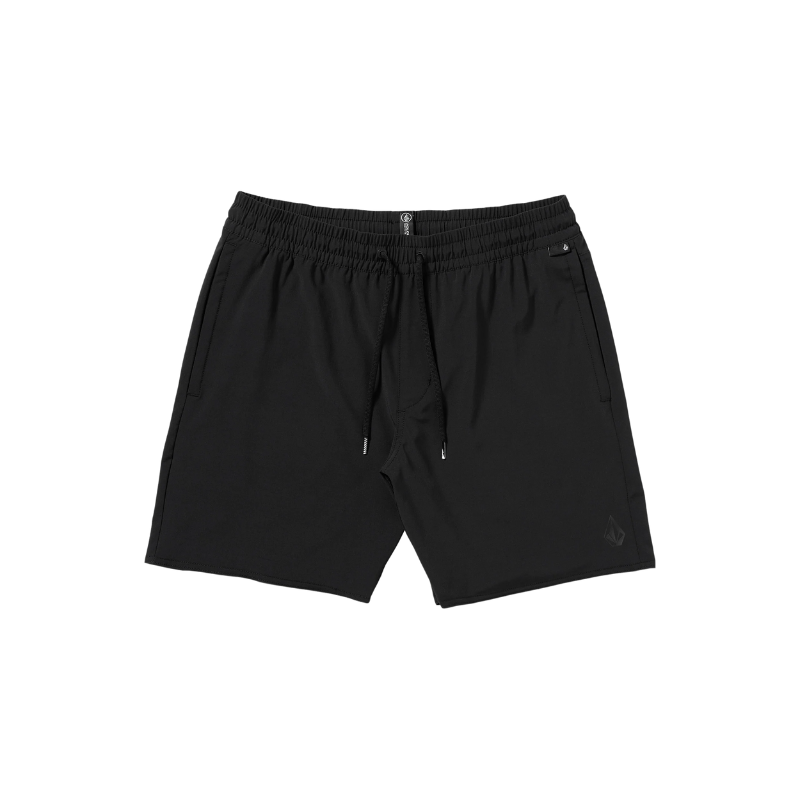 Volcom - Nomoly Elastic Waist 18" - Shorts - Mens-Shorts-Volcom-S-Black-Spunkys Surf Shop LLC