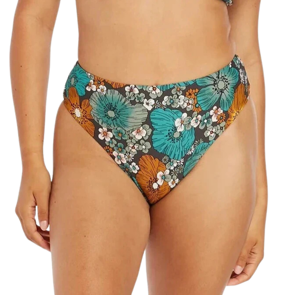 Volcom - Nothing Bud Love Retro - Swim Bottoms - Women-Swim Bottoms-Volcom-M-Womens-Jade-Spunkys Surf Shop LLC