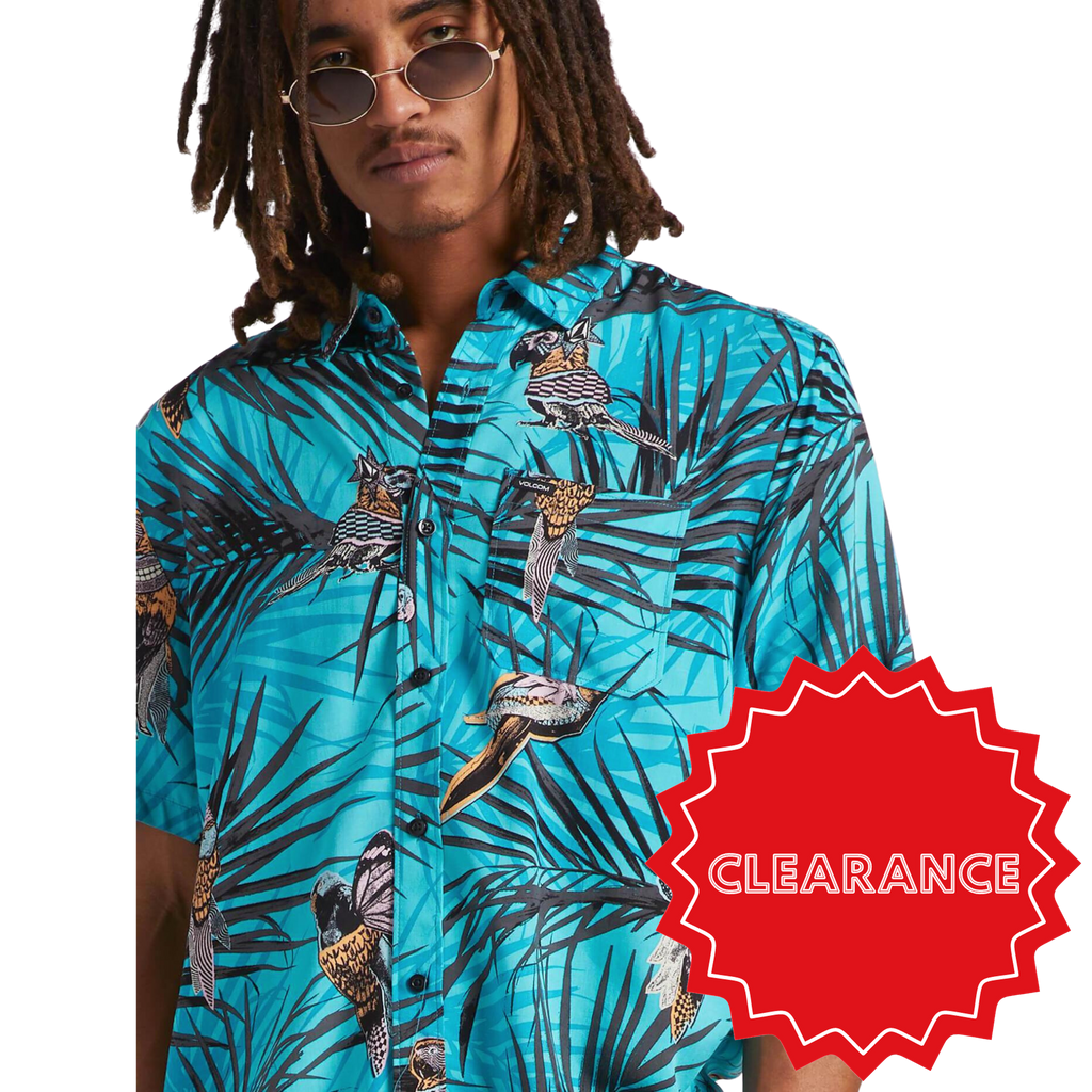 Volcom - Party Bird - Shirts - Men-Shirts-Volcom-S-Men-Chlorine-Spunkys Surf Shop LLC