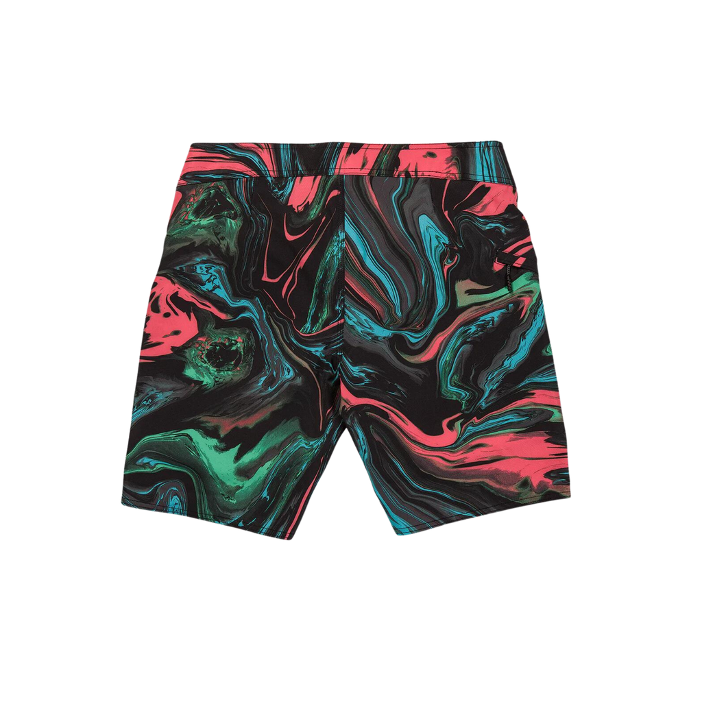 Volcom - Psyche Marble Mod 19 - Men-Board Shorts-Volcom-28-Men-Black-Spunkys Surf Shop LLC