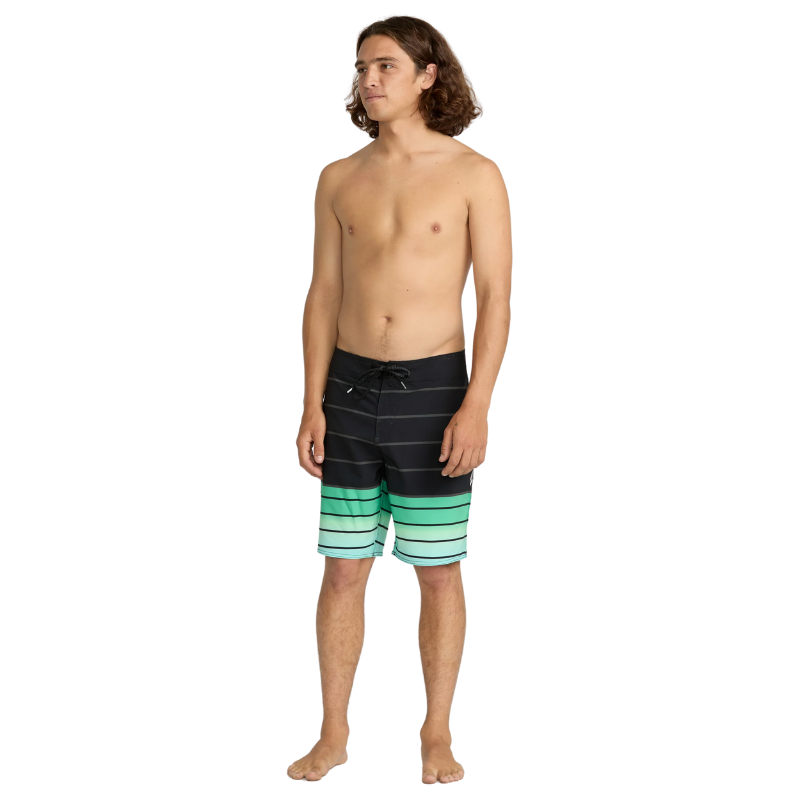 Volcom - Quarta Fade Mod - Trunk- Mens-Board Shorts-Volcom-30-Black Combo-Spunkys Surf Shop LLC