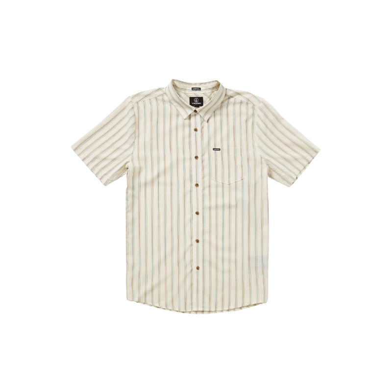 Volcom - Rambler Short Sleeve - Shirt - Mens-Shirts-Volcom-S-Dirty White-Spunkys Surf Shop LLC