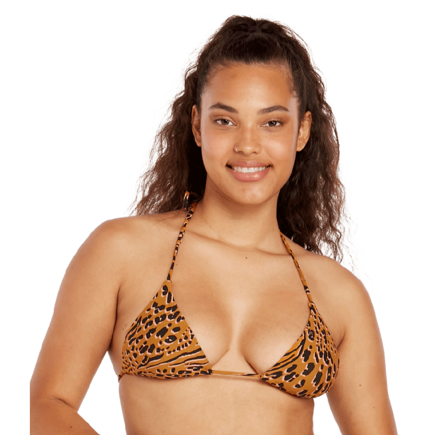 Volcom - Running Wild Tri - Swim Tops - Womens-Swim Tops-Volcom-S-Womens-Anm-Spunkys Surf Shop LLC