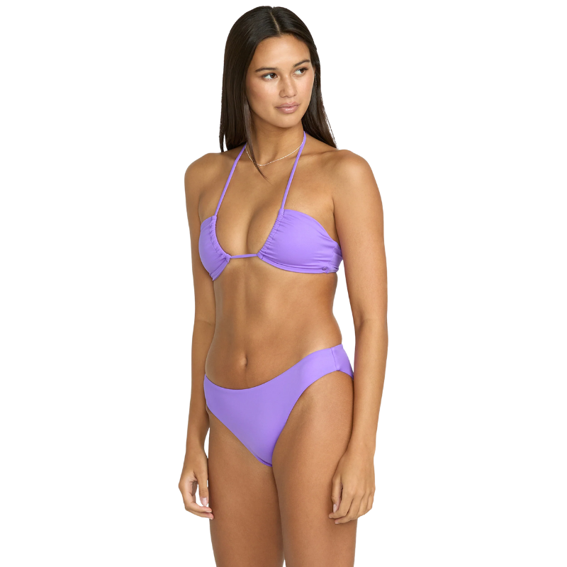 Volcom - Simply Seamless Halter Bandeau - Bikini Top - Women-Bikini Top-Volcom-XS-Purple Passion-Spunkys Surf Shop LLC