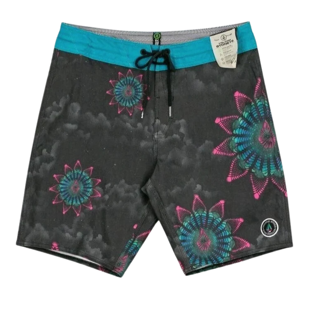 Volcom - Star Shields Featured Stoney 18 - Men-Board Shorts-Volcom-30-Mens-Black-Spunkys Surf Shop LLC