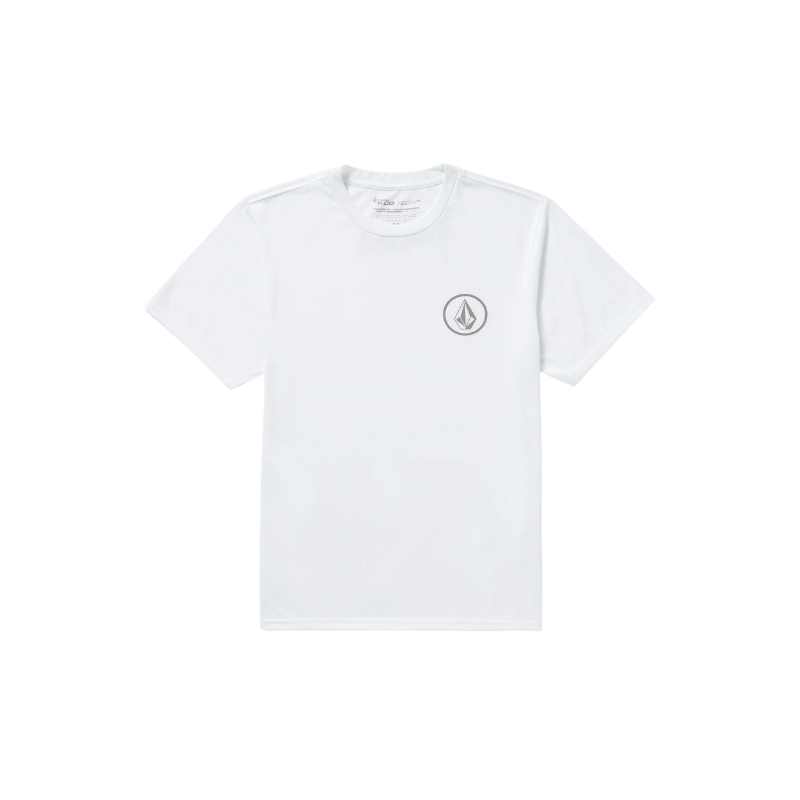 Volcom - Stone Tech Short Sleeve - Tee - Mens-Tees-Volcom-S-White-Spunkys Surf Shop LLC