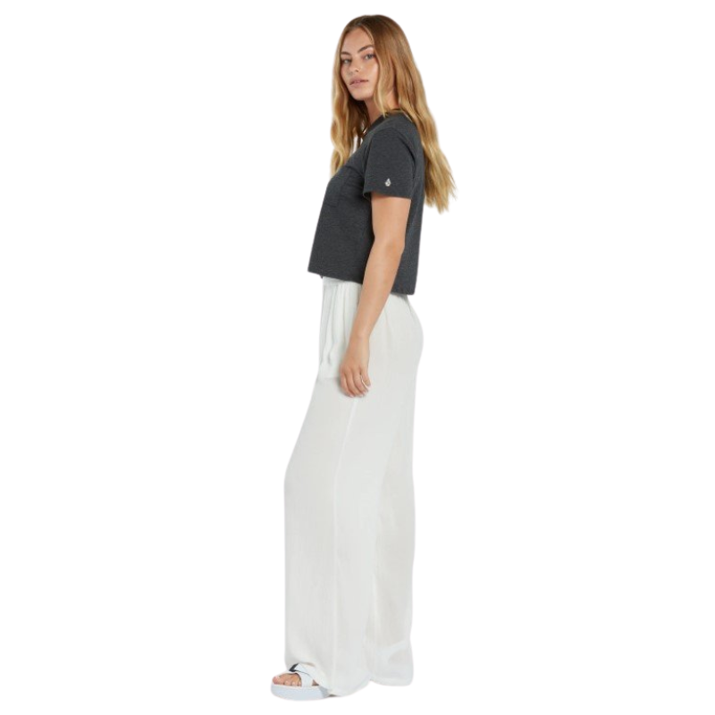 Volcom - Stoneshine Junki - Pant - Women-Pants-Volcom-XS-Star White-Spunkys Surf Shop LLC
