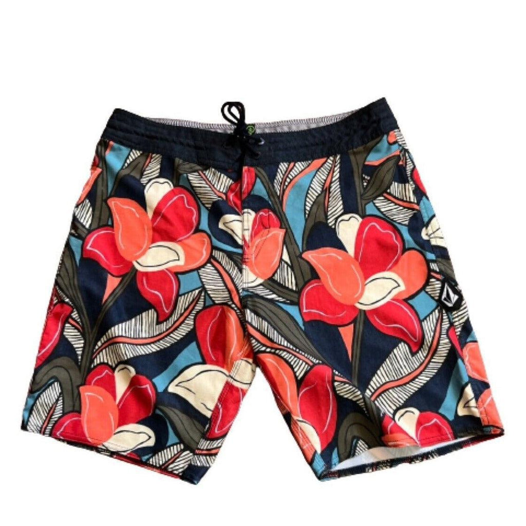 Volcom - Stoney Home Grown 19 - Boardshorts - Men-Board Shorts-Volcom-28-Storm Blue-Spunkys Surf Shop LLC