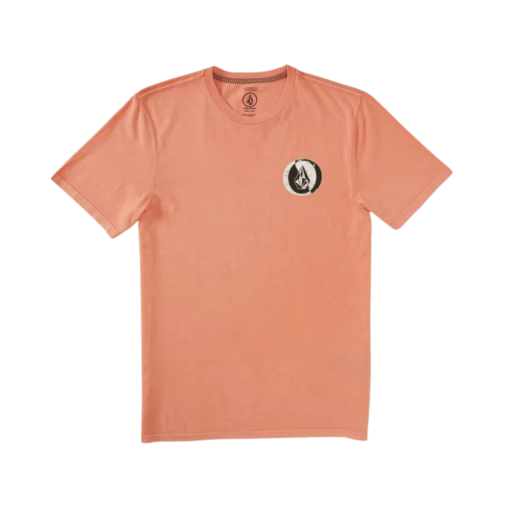 Volcom - The Stone Split Short Sleeve - Premium Tees - Men-Premium Tees-Volcom-Small-Men-Coral-Spunkys Surf Shop LLC