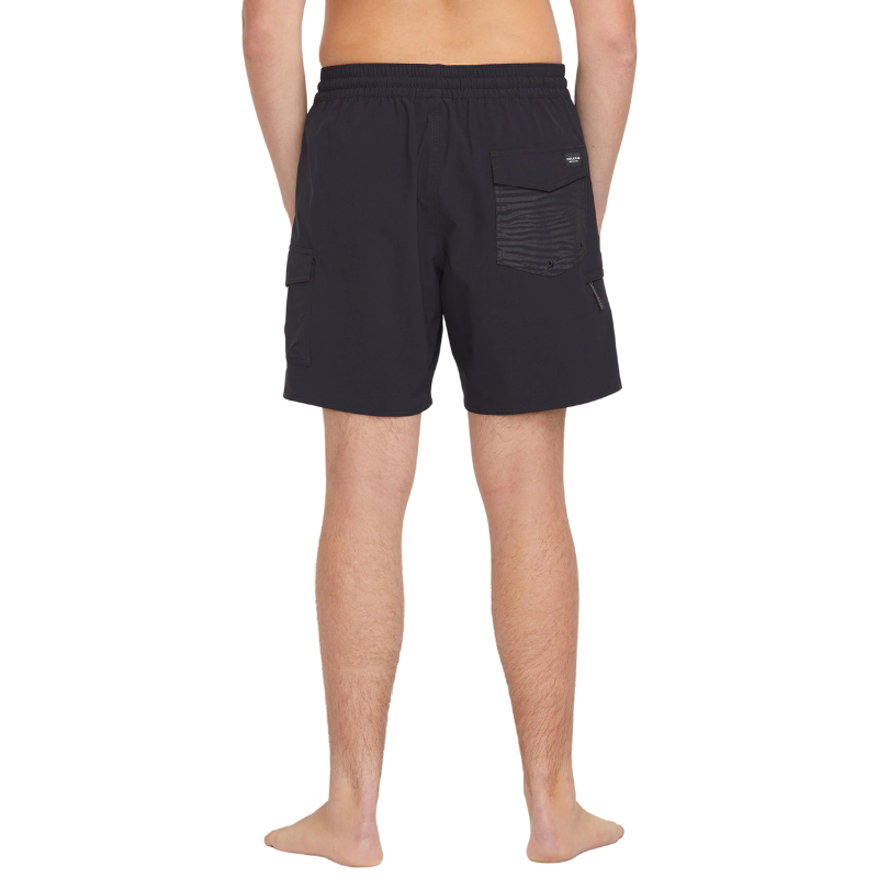 Volcom - Truly Liberators 17" Trunks - Boardshorts - Mens-Board Shorts-Volcom-S-Black-Spunkys Surf Shop LLC