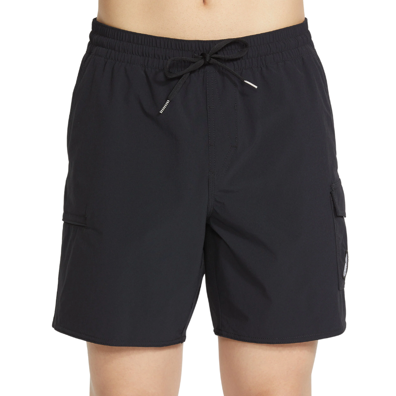 Volcom - Truly Liberators 17" Trunks - Boardshorts - Mens-Board Shorts-Volcom-S-Black-Spunkys Surf Shop LLC