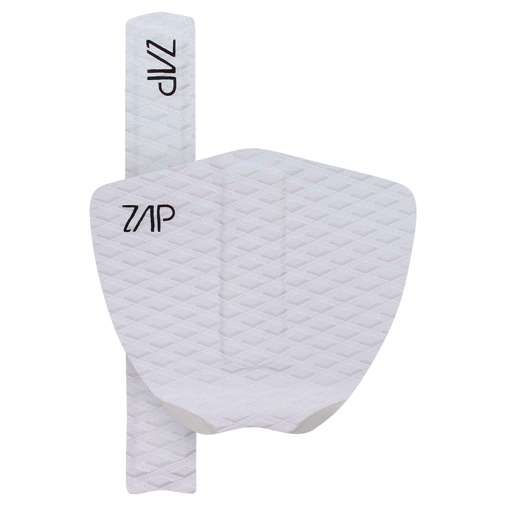 Zap - Lazer Tail Pad and Archbar set-Skimboard Accessories-Zap-White-Spunkys Surf Shop LLC