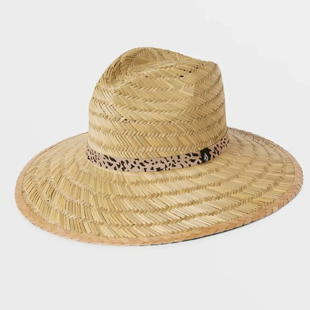 Volcom - Throw Shade Straw - Hats - Womens-Hats-Volcom-O/S-Womens-Natural-Spunkys Surf Shop LLC